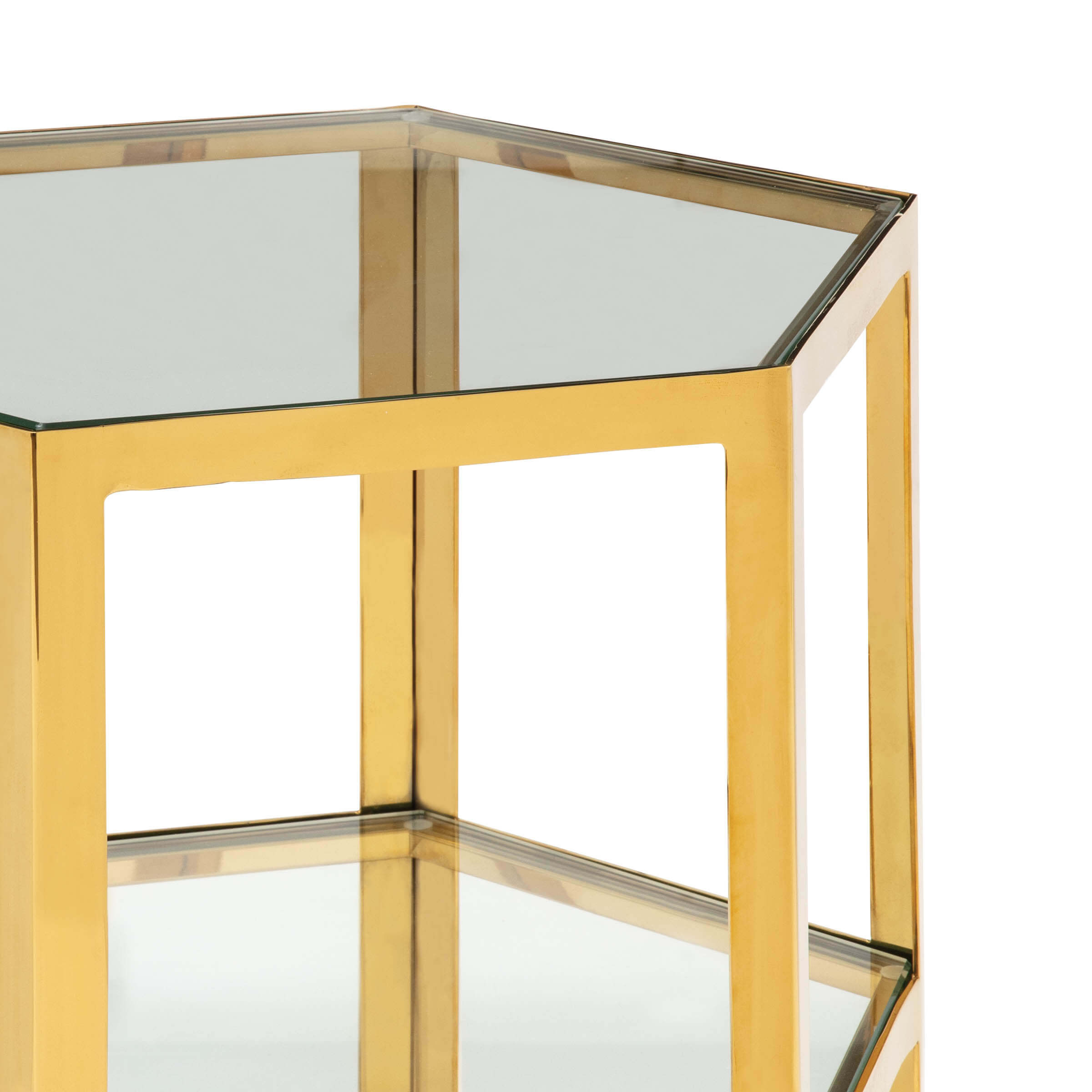 Regina Andrew Quadrum Table Small (Gold)