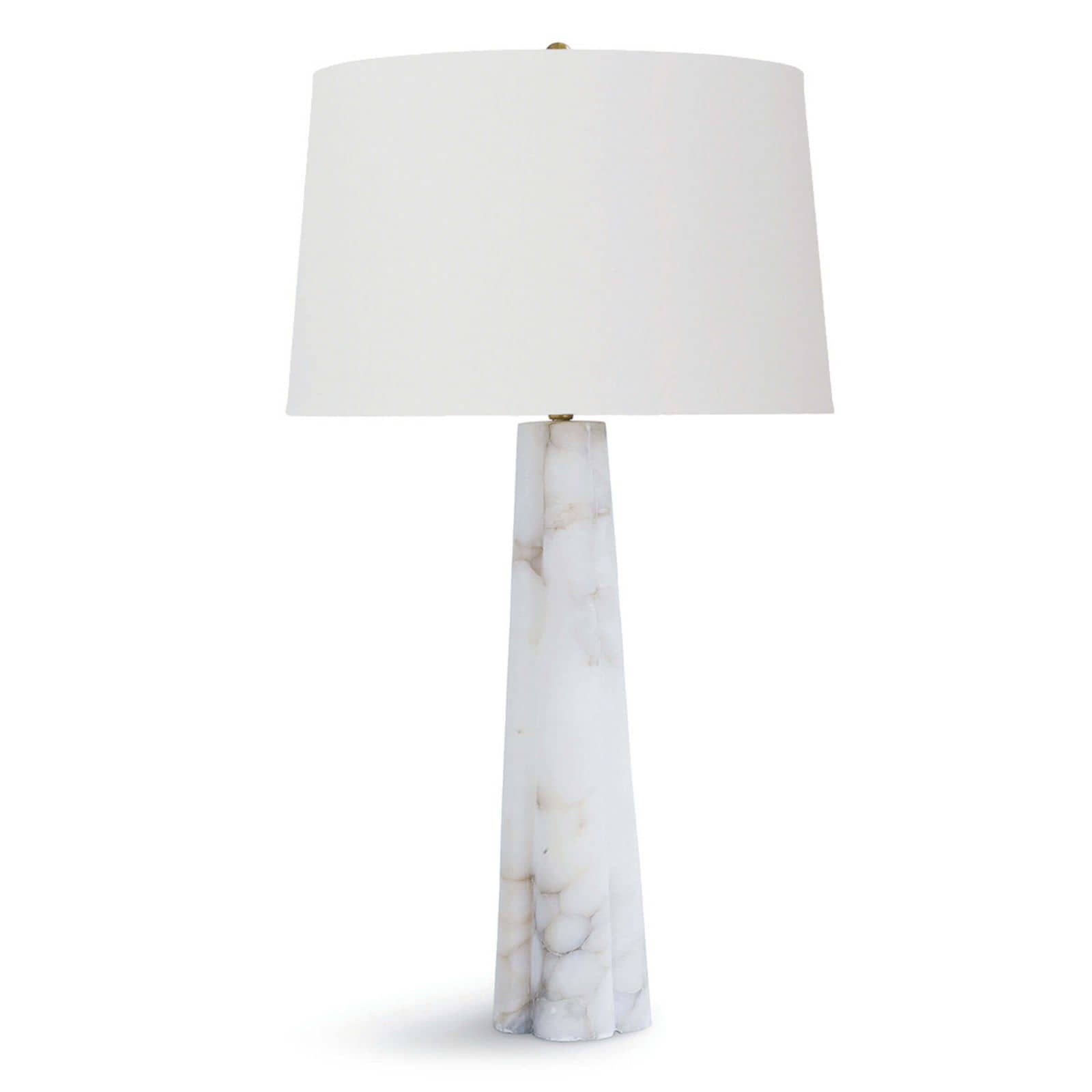 Regina Andrew  Quatrefoil Alabaster Table Lamp Large Table Lamps Regina Andrew Natural Stone  