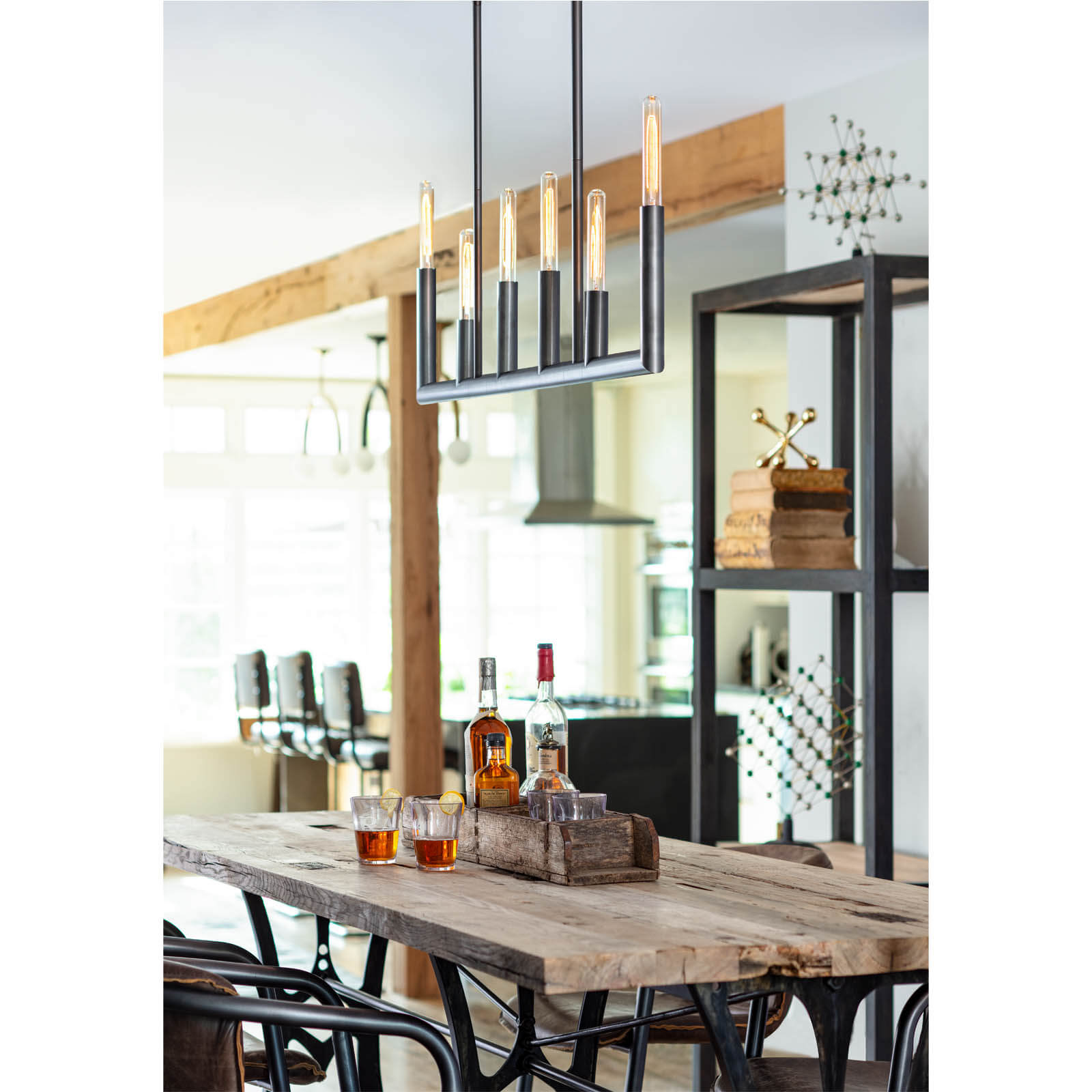 Regina Andrew Wolfe Linear Chandelier