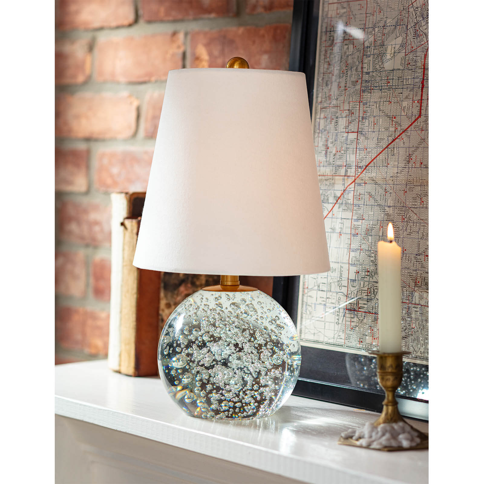 Regina Andrew Bulle Crystal Mini Lamp