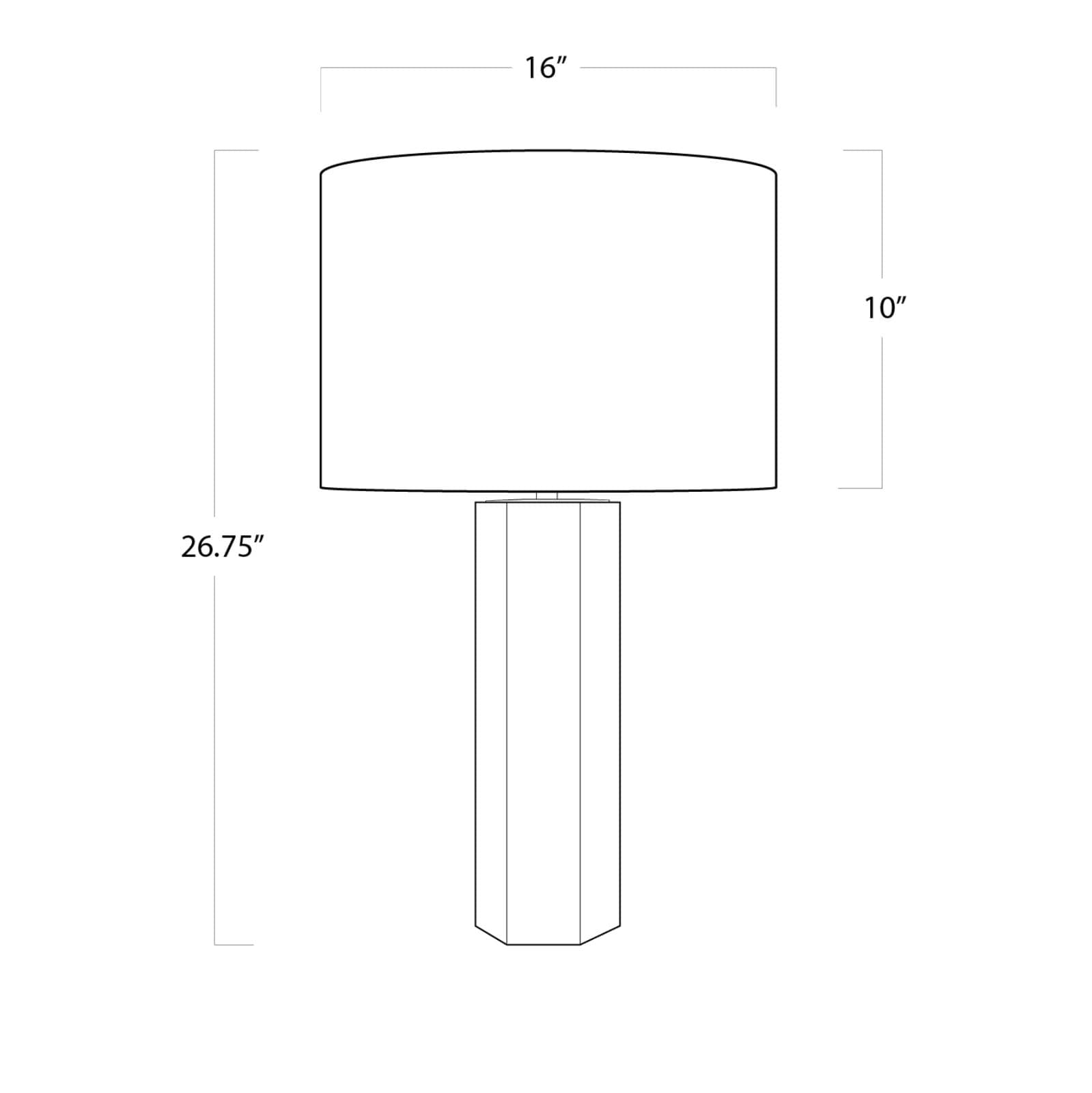 Regina Andrew Stella Alabaster Table Lamp