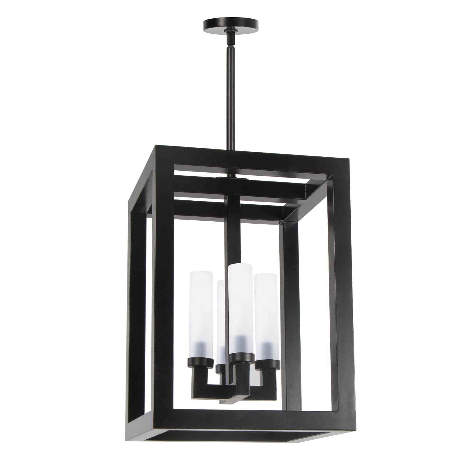 Regina Andrew  Montecito Outdoor Lantern Large Pendants Regina Andrew Black  