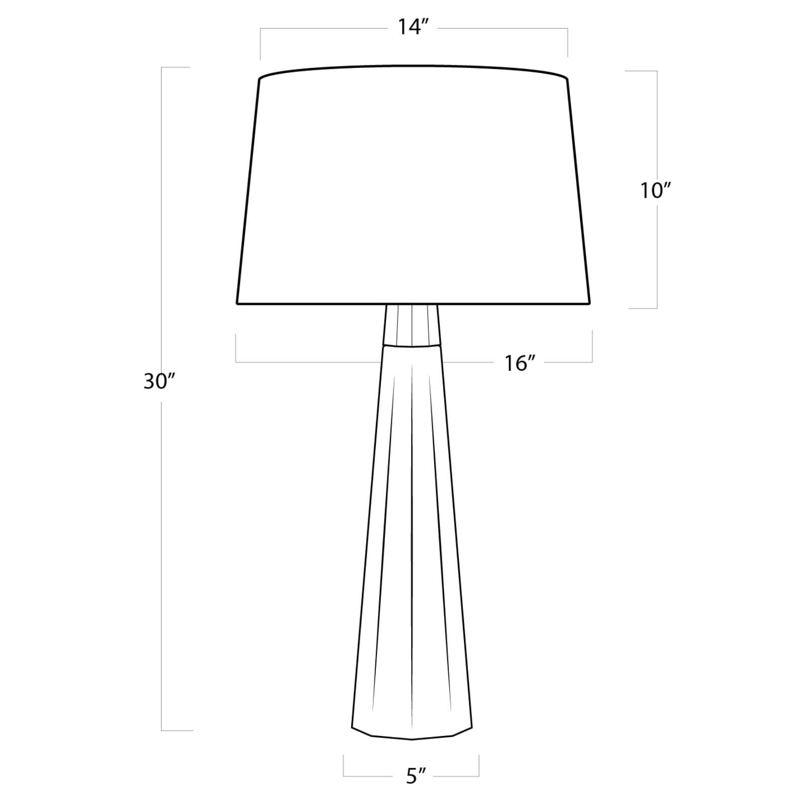 Regina Andrew Beretta Concrete Table Lamp