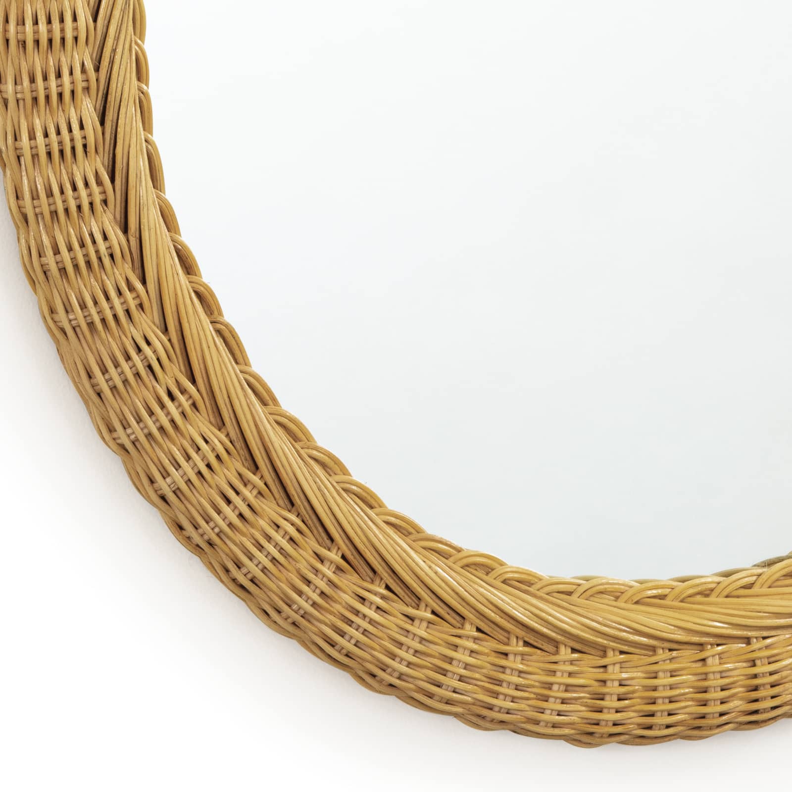 Regina Andrew Bonjour Rattan Mirror