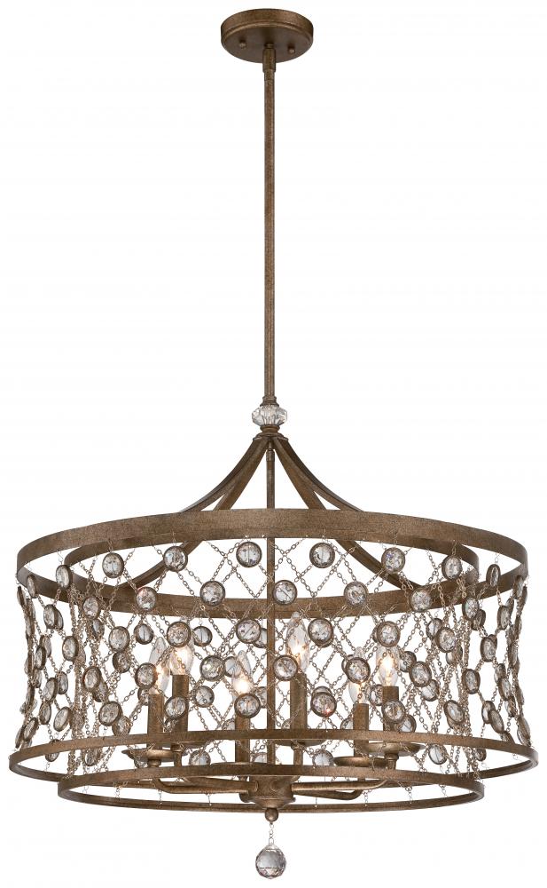 Minka Metropolitan 6 LIGHT PENDANT N6587