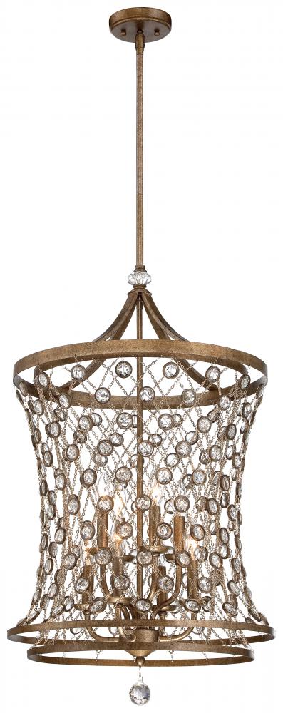 Minka Metropolitan 8 LIGHT PENDANT N6588