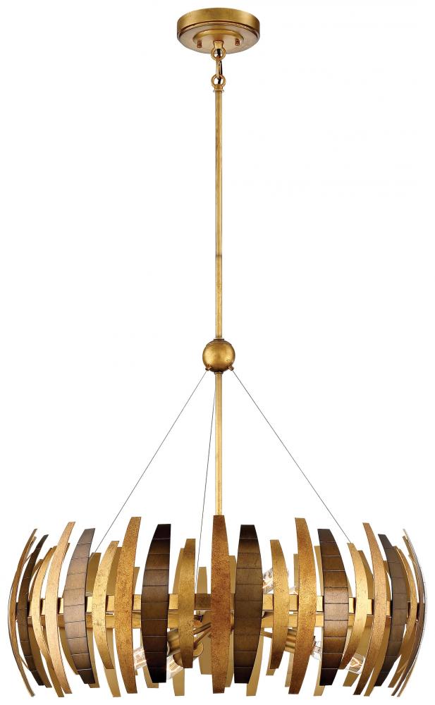 Minka Metropolitan SIX LIGHT CHANDELIER N7837