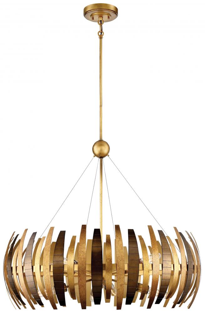 Minka Metropolitan 8 LIGHT CHANDELIER N7839