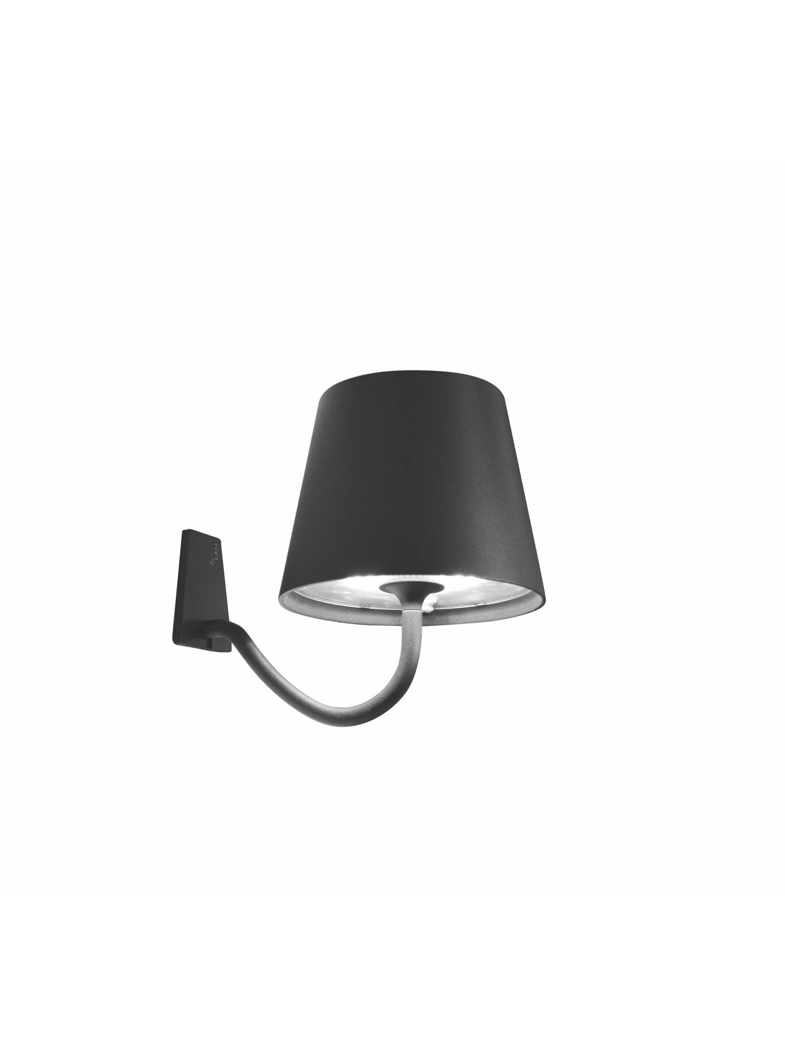 Zafferano America Poldina Wall Lamp Cordless Lamps Zafferano America Dark grey  