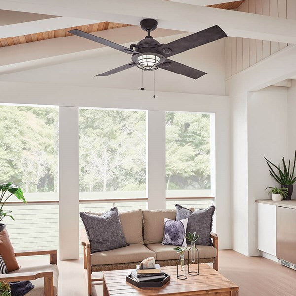 Kichler 65 Inch Maor LED Patio Fan 310136 Ceiling Fan Kichler   